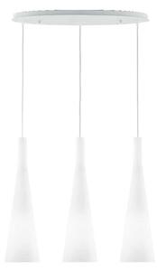 Ideal Lux Milk SP3 lampadario moderno da cucina a 3 luci