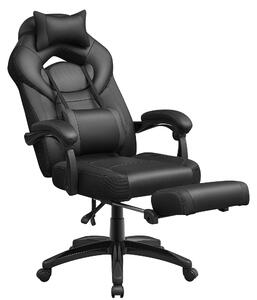 Sedia da ufficio - Sedia ergonomica - Sedia per ufficio - Sedia da gaming - Schienale regolabile - Ecopelle