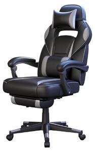 Sedia da gaming - Sedia da ufficio - Sedia da lavoro - Sedia per giocatori - Sedia imbottita - Altezza regolabile: 47-57 cm