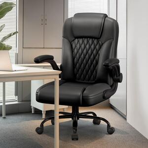 Sedia da ufficio - Sedia ergonomica per ufficio - Sedia girevole - Sedia da lavoro - Sedia confortevole - Braccioli pieghevoli