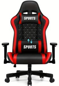 Sedia da gaming – Sedia da ufficio – Ergonomica – Con poggiapiedi – Peso massimo supportato: 150 kg