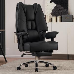 Sedia da ufficio - Sedia per ufficio - Sedia da direttore - Sedia da lavoro - Sedia da gaming - Seduta extra large da 57,5 cm