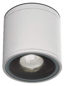 Ideal Lux Gun PL1 bianco plafoniera per esterno in alluminio GU10 28W