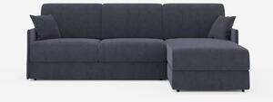 Evans Divano letto angolare con penisola contenitore - design compatto