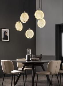 MASIERO Horo S5 sospensione moderna 5 luci led