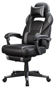 Sedia da gaming – Ergonomica, schienale regolabile, poggiapiedi, portata massima 150 kg
