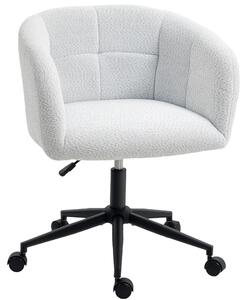 Sedia da ufficio - Sedia per ufficio - Sedia girevole - Sedia da lavoro - Sedia con rivestimento in velluto - Design ergonomico per vasche da bagno