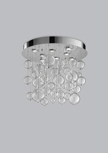Bolero Metal lux plafoniera moderna diametro 80 cm