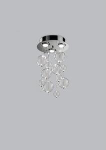 Bolero Metal lux plafoniera moderna diametro 30 cm