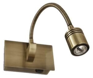 Ideal Lux Dynamo AP1 lampada da parete con braccio flessibile Led