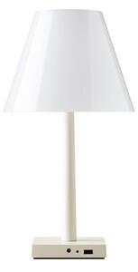Rotaliana Dina+ lampada da tavolo led batteria