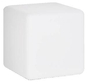 Ideal Lux Luna PT1 D30 lampada a terra cubica per esterni in materiale plastico opale E27 60W