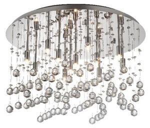 Ideal Lux Moonlight PL12 plafoniera con pendenti in cristallo molato G9