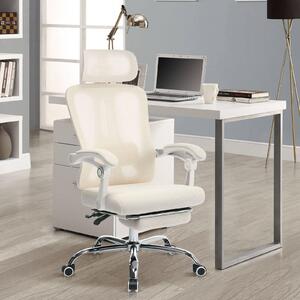 Sedia da ufficio ergonomica – Sedia da gaming – Schienale alto – Altezza regolabile – Imbottita