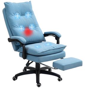 Sedia da ufficio - Sedia per ufficio - Sedia da gaming - Sedia girevole - Sedia ergonomica - 6 punti di vibrazione per massaggio