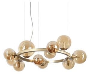 Ideal Lux Perlage SP11 lampadario sospensione per salone-ambra