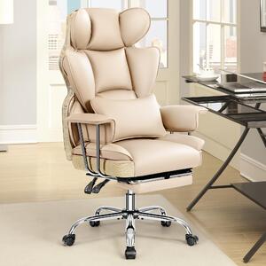 Sedia da ufficio - Sedia da ufficio ergonomica - Sedia da ufficio con poggiapiedi - Sedia da ufficio regolabile