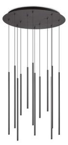 Ideal Lux Filo Sp12 Nero lampadario moderno cucina led 3000K