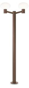 Ideal Lux Clio Mpt2 lampione giardino H197 Coffee