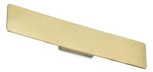 Ideal Lux Zig Zag AP D53 lampada da parete a led integrati in lastra d'alluminio 6mm - Ottone, 3000° k