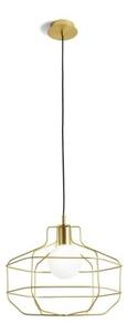 Miloox Wire sospensione gabbia oro lm