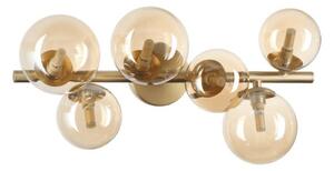 Ideal Lux Perlage PL6 plafoniera design classico - Ambra