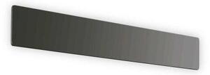 Ideal Lux Zig Zag AP D53 lampada da parete a led integrati in lastra d'alluminio 6mm - Nero, 3000° k