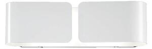 Ideal Lux Clip AP2 Small applique moderna in metallo E27 60W - Bianco