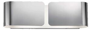 Ideal Lux Clip AP2 Small applique moderna in metallo E27 60W - Cromo