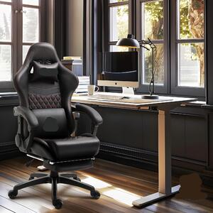 Sedia ergonomica da ufficio - Sedia da gaming - Sedia da ufficio regolabile in altezza - Sedia da ufficio girevole