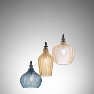 Gea Luce Cleofe S/3 lampadario da cucina 3 luci vetro
