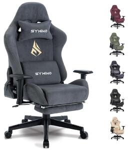 Sedia ergonomica da gaming - Sedia da ufficio - Sedia da gaming - Sedia da lavoro - Poltrona da ufficio - Sedile in memory foam