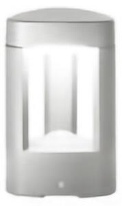 Gea Luce GES483 lampioncino da esterno grigio metallizzato