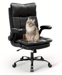 Sedia da gaming – Sedia da ufficio – Design ergonomico – Poggiatesta e supporto lombare regolabili – Colore nero