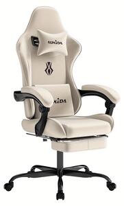 Sedia da gaming - Sedia da ufficio - Sedia per videogiochi - Sedia da lavoro - Poltrona da scrivania - Design ergonomico - Seduta in memory foam