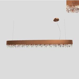 Masiero Olà S6 OV 160 lampadario grande soggiorno LED