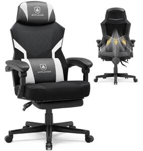 Sedia da ufficio - Sedia per ufficio - Sedia da gaming - Sedia da lavoro - Sedia con struttura a rete - Materiale a rete traspirante
