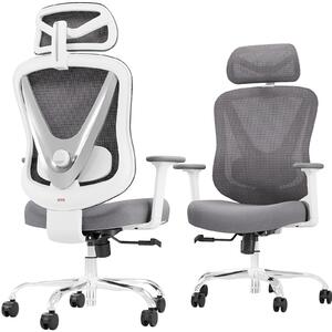 Sedia da ufficio - Sedia ergonomica - Sedia da gaming - Bicicletta da scrivania - Braccioli regolabili in 4 dimensioni