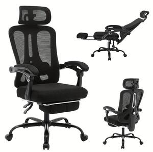 Sedia ergonomica da ufficio - Sedia da ufficio - Sedia da gaming - Sedia da ufficio con schienale a rete - Sedia girevole