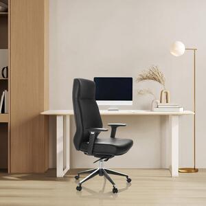 SEDI Professionale sedia da ufficio VITORO ECO, rivestita in ecopelle, colore nero