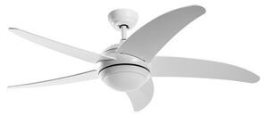 Rossini Grecale GRE001B ventilatore 5 pale bianco 18w