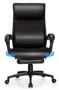 Sedia ergonomica da ufficio - Arredamento direzionale - Sedia per mensa - Sedia da lavoro - Poltrona confortevole - Poggiapiedi pieghevole