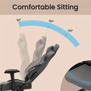 Sedia da gaming - Sedia da ufficio - Sedia ergonomica - Sedia per videogiochi - Sedia da lavoro - Design ergonomico