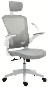Sedia da ufficio - Sedia ergonomica - Sedia girevole - Sedia da scrivania - Poggiatesta regolabile