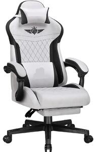 Sedia ergonomica da ufficio - Sedia da gaming - Sedia per scrivania - Sedia confortevole - Schienale regolabile