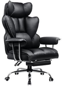 Sedia da gaming - Sedia ergonomica da ufficio - Sedia - Sedie da ufficio - con poggiapiedi - Schienale regolabile