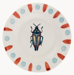 Piatto da dessert dipinto a mano Beetle Bug