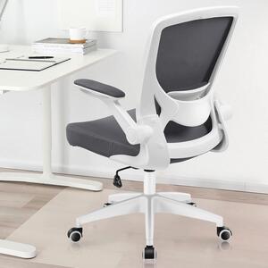 Sedia da ufficio - Sedia per ufficio - Sedia per computer - Sedia ergonomica - Sedia da scrivania - Braccioli pieghevoli