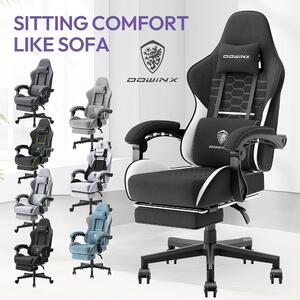 Sedia ergonomica da gaming – Sedia da ufficio – Sedia da lavoro – Sedia con seduta a molle insacchettate