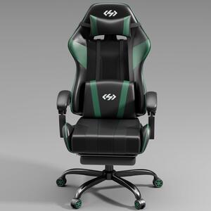 Sedia da gaming - Sedia da ufficio - Sedia per computer - Sedia da lavoro - Poltrona per area giochi - Schienale regolabile